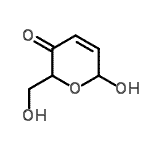 CAS#: 135029-81-1， 6-Hydroxy-2-(Hydroxymethyl)-2H-Pyran-3(6H)-One