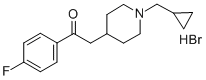 CAS#: 135135-87-4， 2-[1-(Cyclopropylmethyl)Piperidin-4-Yl]-1-(4-Fluorophenyl)Ethanone Hydrobromide