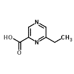 CAS 登录号：13515-09-8， 6-乙基-2-吡嗪羧酸