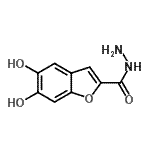 CAS#: 135215-24-6， 5,6-Dihydroxy-1-Benzofuran-2-Carbohydrazide