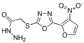 CAS 登录号：135264-36-7， 2-[[5-(3-硝基呋喃-2-基)-1,3,4-恶二唑-2-基]硫基]乙酰肼