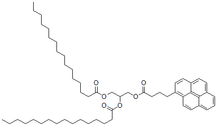 CAS#: 135328-05-1， [1-Hexadecanoyloxy-3-(4-Pyren-1-Ylbutanoyloxy)Propan-2-Yl] Hexadecanoate