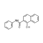 CAS 登录号：13545-65-8， 1-羟基-N-苯基-2-萘甲酰胺