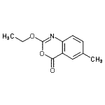 CAS 登录号：135498-43-0， 2-乙氧基-6-甲基-4H-3,1-苯并恶嗪-4-酮