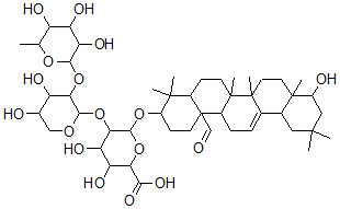 CAS 登录号：135545-89-0， 甜周围假雄蕊素B