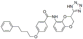 CAS#: 135556-20-6， 4-(4-Phenylbutoxy)-N-[2-(2H-Tetrazol-5-Yl)-2,3-Dihydro-1,4-Benzodioxin-8-Yl]Benzamide