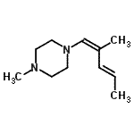 CAS#: 135712-30-0， 1-Methyl-4-[(1Z,3E)-2-Methyl-1,3-Pentadien-1-Yl]Piperazine