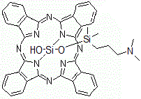 CAS#: 135719-28-7， (Oc-6-23)-((3-(Dimethylamino)Propyl)Dimethylsilanolato-O)Hydroxy(29H,31H-Phthalocyaninato)Silicon