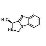 CAS 登录号：135875-07-9， (3S)-3-甲基-2,3-二氢-1H-咪唑并[1,5-a]苯并咪唑