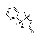 CAS 登录号：135969-65-2， (3aR,8aS)-3,3A,8,8A-四氢-2H-茚并[1,2-d][1,3]恶唑-2-酮
