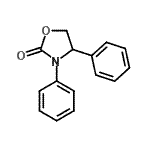 CAS 登录号：13606-71-8， 3,4-二苯基-1,3-恶唑烷-2-酮