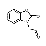CAS 登录号：13610-81-6， (2-氧代-1,3-苯并恶唑-3(2H)-基)乙醛