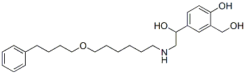 CAS#: 136112-01-1， 2-(Hydroxymethyl)-4-[1-Hydroxy-2-[6-(4-Phenylbutoxy)Hexylamino]Ethyl]Phenol