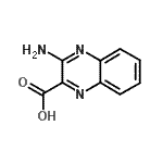CAS 登录号：136228-94-9， 3-氨基-2-喹喔啉羧酸
