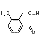 CAS 登录号：136262-98-1， (2-甲酰基-6-甲基苯基)乙腈