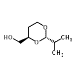 CAS 登录号：136264-10-3， [(2S,4R)-2-异丙基-1,3-二恶烷-4-基]甲醇