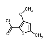 CAS#: 136344-15-5， 3-Methoxy-5-Methyl-2-Thiophenecarbonyl Chloride