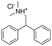 CAS 登录号：13636-10-7， 2,2-二苯基乙基二甲基氯化铵