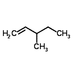 CAS 登录号：13643-02-2， 3-甲基-1-戊烯