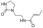 CAS 登录号：13643-42-0， N-[2-(2-氧代咪唑烷-1-基)乙基]巴豆酰胺