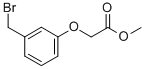 CAS 登录号：136645-26-6， 2-[3-(溴甲基)苯氧基]-乙酸甲酯
