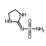 CAS 登录号：136810-61-2， N-(4,5-二氢-1H-咪唑-2-基)硫二酰胺