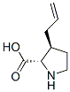 CAS 登录号：136880-96-1， (2S,3S)-3-丙-2-烯基吡咯烷-2-羧酸