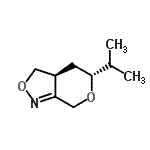 CAS 登录号：136968-86-0， (3aS,5R)-5-异丙基-3,3A,4,5-四氢-7H-吡喃并[3,4-c][1,2]恶唑