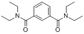 结构式 CAS# 13698-87-8, N,N,N',N'-四乙基苯-1,3-二甲酰胺