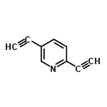 CAS 登录号：137000-75-0， 2,5-二乙炔基吡啶