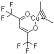 CAS 登录号：137007-13-7， [(2,3-eta)-2-丁炔][1,1,1,5,5,5-六氟-4-(羟基-kappao)-3-戊烯-2-酮-kappao]铜