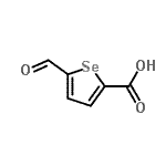 CAS 登录号：13706-26-8， 5-甲酰基-2-硒吩羧酸