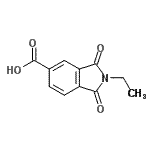 CAS 登录号：137247-85-9， 2-乙基-1,3-二氧代-5-异吲哚啉羧酸