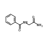 CAS 登录号：137248-42-1， N-[2-氨基-2-氧代(2-<sup>13</sup>C)乙基]苯甲酰胺