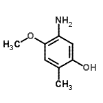 CAS#: 137290-78-9， 5-Amino-4-Methoxy-2-Methylphenol