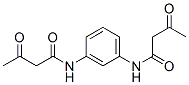 CAS 登录号：13733-33-0， N,N'-1,3-亚苯基二[3-氧代丁酰胺]