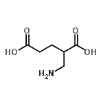 CAS 登录号：13734-58-2， 2-(氨基甲基)戊烷二酸