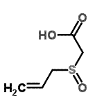 CAS 登录号：137375-86-1， (烯丙基亚磺酰)乙酸