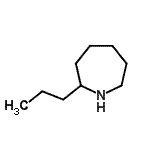 CAS 登录号：13748-14-6， 2-丙基氮杂环庚烷