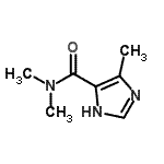 CAS#: 137480-36-5， N,N,4-Trimethyl-1H-Imidazole-5-Carboxamide