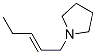 CAS 登录号：13750-57-7， (E)-1-吡咯烷基-2-戊烯