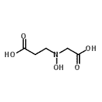 CAS#: 137528-28-0， N-(Carboxymethyl)-N-Hydroxy-beta-Alanine