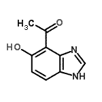 CAS 登录号：137538-55-7， 1-(5-羟基-1H-苯并咪唑-4-基)乙酮