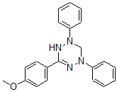 CAS 登录号:13761-37-0, 6-(4-Methoxyphenyl)-2,4-diphenylverdazyl