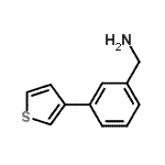CAS 登录号：138139-99-8， 1-[3-(3-噻吩基)苯基]甲胺