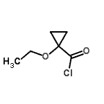 CAS 登录号：138208-42-1， 1-乙氧基环丙烷羰基氯化物