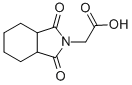 结构式 CAS# 138220-90-3, 2-[(3aR,7aS)-1,3-二氧代-3a,4,5,6,7,7a-六氢异吲哚-2-基]乙酸酯
