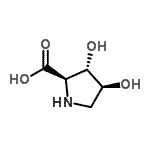CAS 登录号：138258-69-2， (3S,4S)-3,4-二羟基-D-脯氨酸