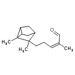 CAS 登录号：13827-97-9， (2Z)-5-(2,3-二甲基三环[2.2.1.0<sup>2,6</sup>]庚-3-基)-2-甲基-2-戊烯醛