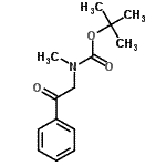 CAS#: 138371-45-6， 2-Methyl-2-Propanyl Methyl(2-Oxo-2-Phenylethyl)Carbamate